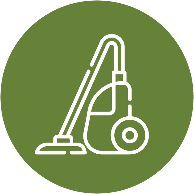 مكنسة كهربائية صغير