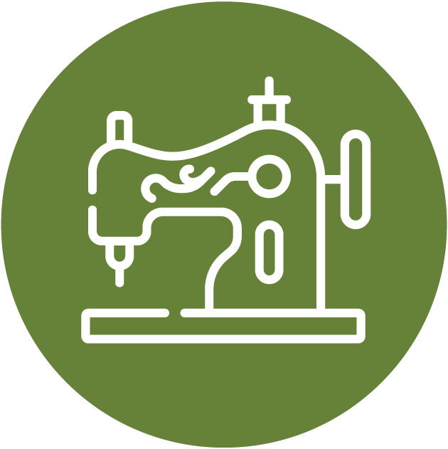 مكينة خياطة كهرباء قدم