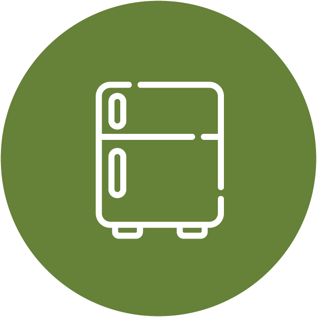 ثلاجة صغيرة