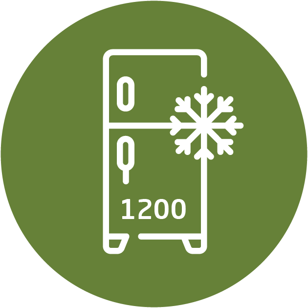 ثلاجة  وسط \1200